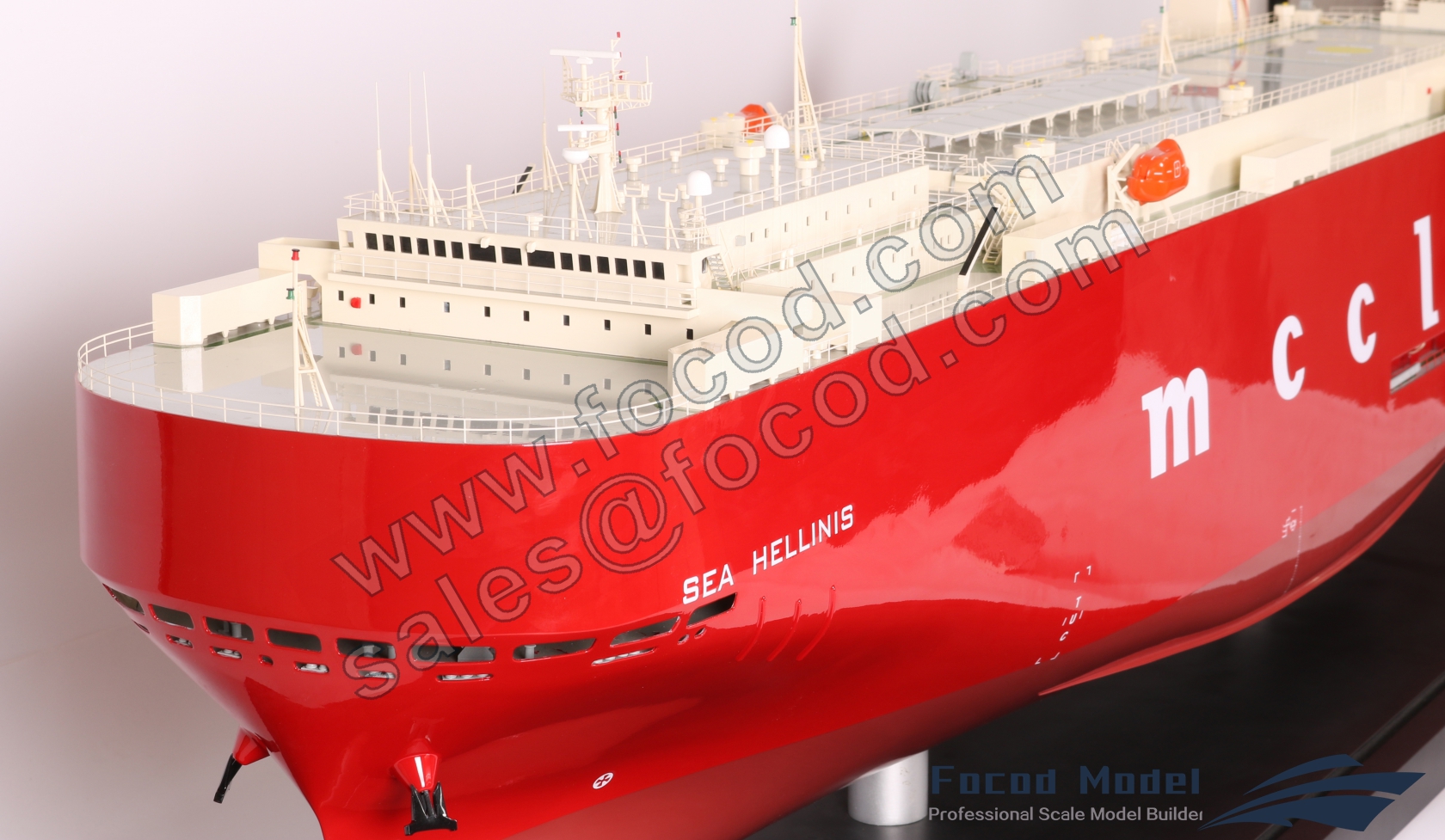 customized model of 180m Vehicles Carrier (RoRo ship)